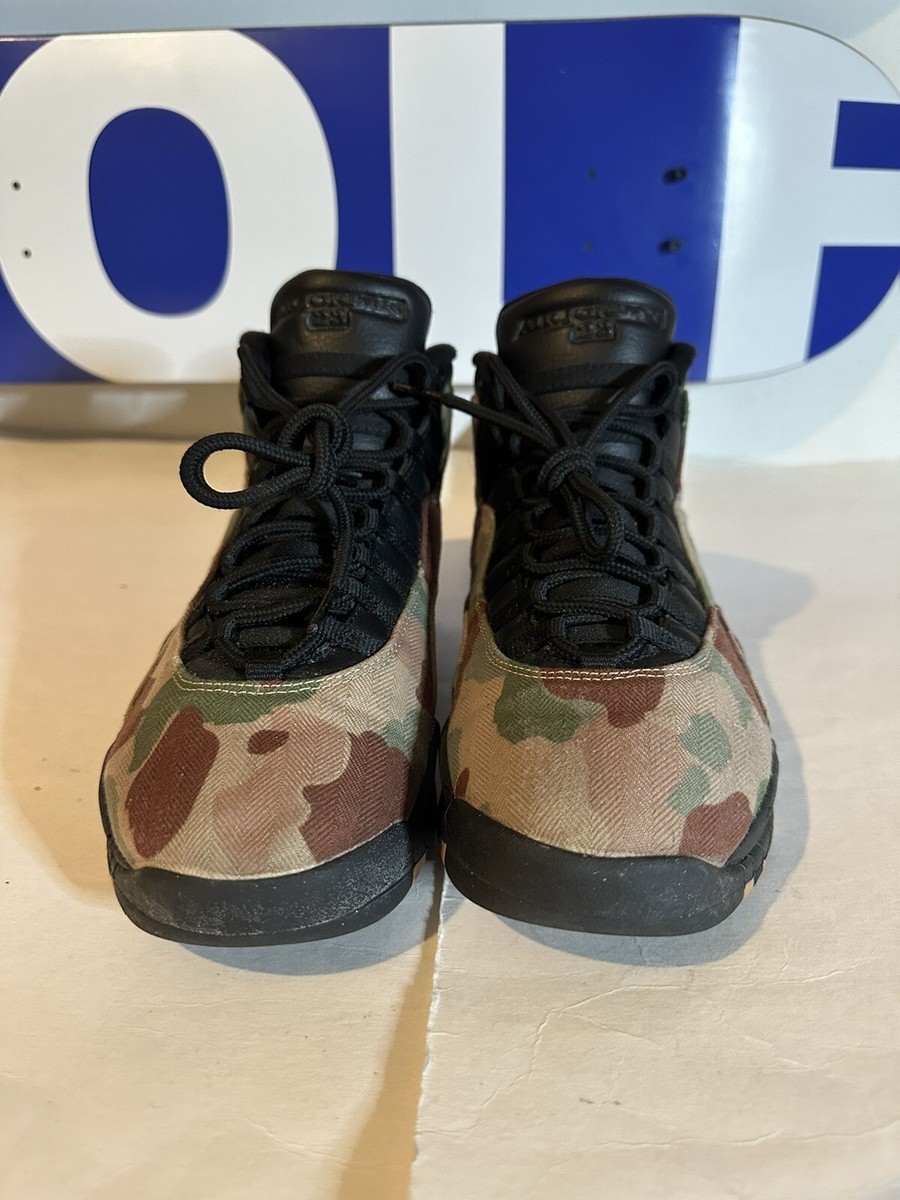 Nike Air Jordan 10 Retro Desert Camo - Size 9 - Dusted Clay Nike Air Jordan 10 Retro Desert Camo - Size 9 - Dusted Clay
