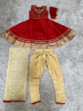 Indian Party Wear Embroidered Handmade Anarkali Suit for Girls