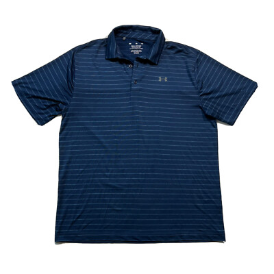 under armour heat gear loose golf shirt