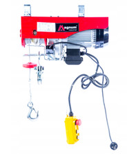 MAGNUM Elektrische Seilwinde Motorwinde Hub Seilhebezug Seilzug 20m 500/1000kg