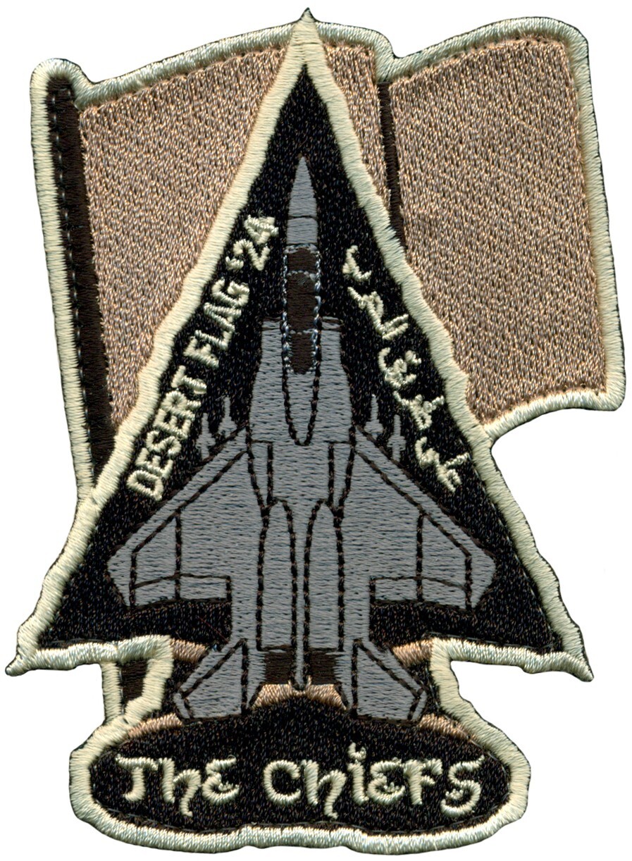 USAF 335th EXPEDITIONARY FIGHTER SQUADRON – AEF 2024 PATCH