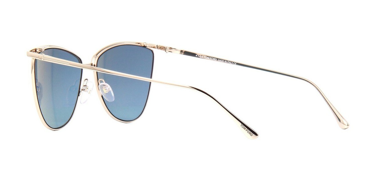 Authentic Tom Ford TF 684 Veronica 28w Shiny Rose Gold Sunglasses