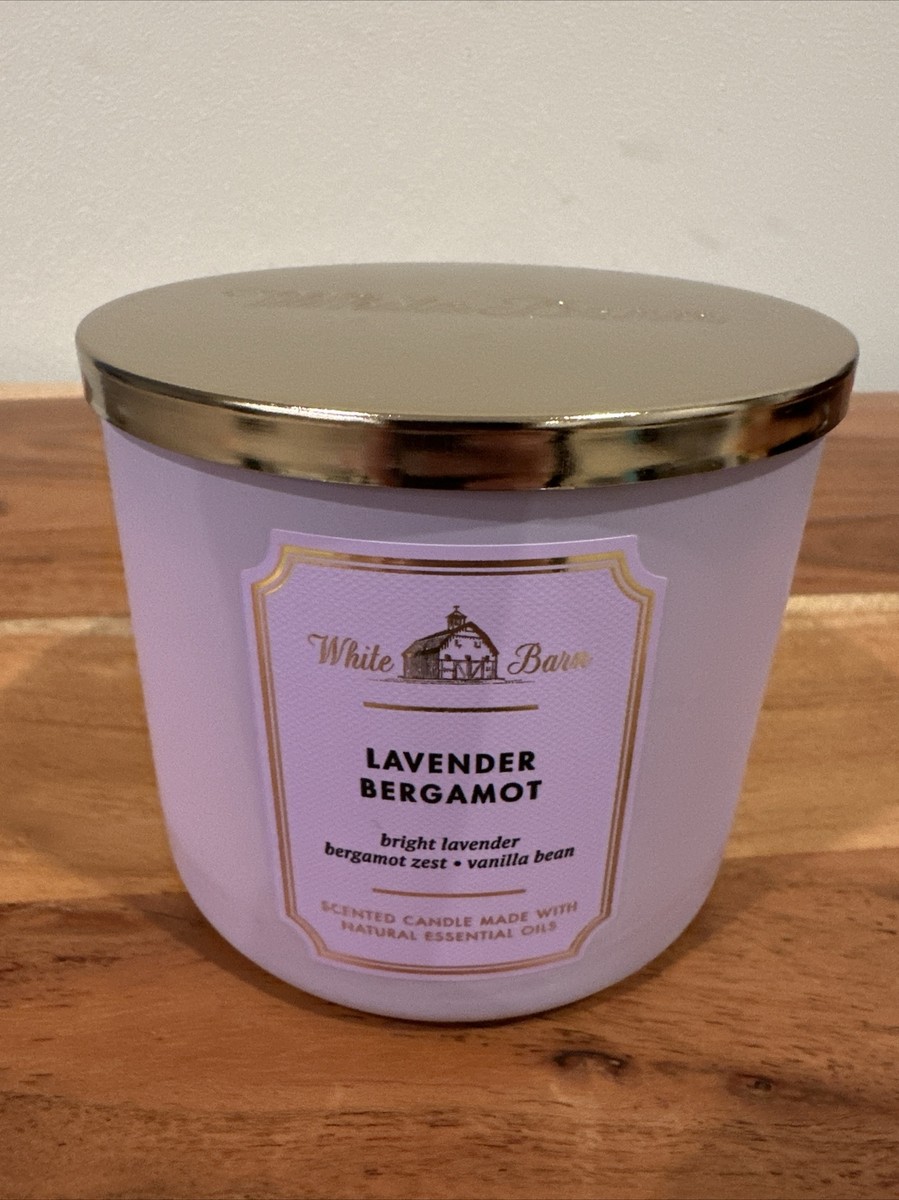 Bath & Body Works: 14.5 Oz 3-wick Candle: Lavender Bergamot | eBay