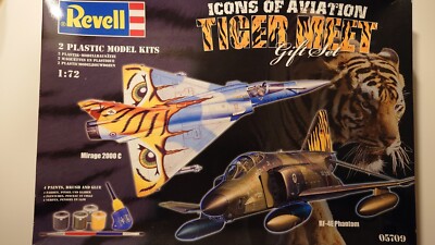 Revell Icons of Aviation Tiger Meet 1/72 Mirage 2000C/RF-4E, ohne Farben 