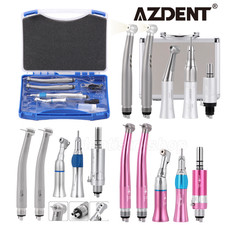 NSK Style Dental E-generator LED High Speed and Low Speed Handpiece Kit 2/4Holes