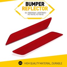 Bumper Reflector Set For Civic 2013 14 2015 Honda Rear Left & Right HO118410 2Pc