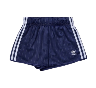 adidas Originals Pinstripe Satin Shorts KC4235 – Dark Blue(XXS.XS
