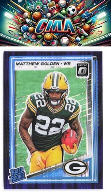 2025 Donruss Optic #205 Matthew Golden Purple Shock | eBay