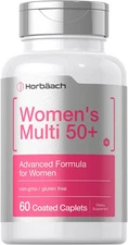 Women's Multivitamin 50 Plus | 60 Caplets | Vitamin Formula | by Horbaach