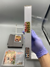 Bad Dudes (Nintendo NES) - Complete W/ Inserts - Tested - Authentic