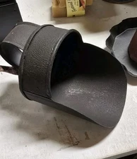 Small Primitive Tin Metal Scoop 4" L  Antique Replica Tinware Farmhouse NEW