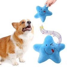 Fun Dog Interative Star Shaped Squeaky for Cat Teaser Soft Plush for Dogs Puppy