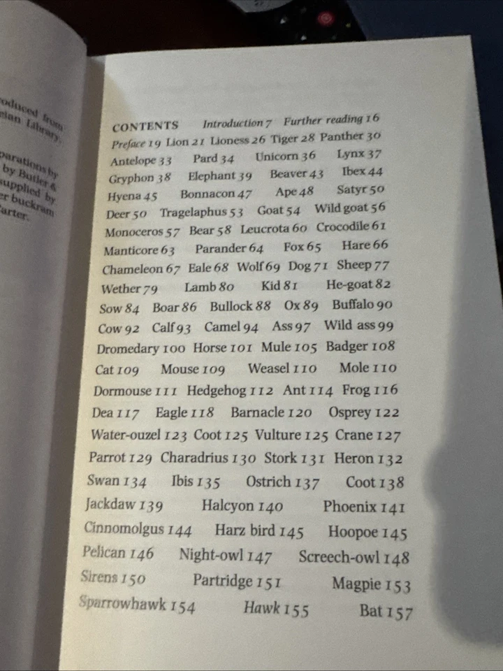 Folio Society Bestiary Bodleian Library M.S. Bodley 1992 Edition, Illustrated - Image 4 of 4