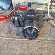 Pentax P3n 35mm SLR 35mm Film Camera With28-80 Takumar Lens 