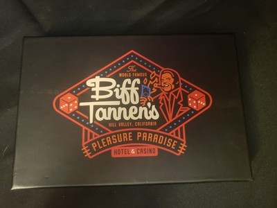 Back To The Future 2 Biff Tanner's Pleasure Paradise Playing Card And Chip Set