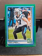 2025 Panini Donruss - Josey Jewell #269 Press Proof Green