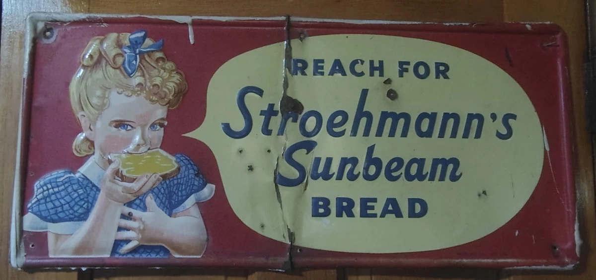 Sunbeam Bread Sign In Bread Advertising for sale | eBay