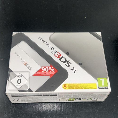 NINTENDO 3DS XL GRISE SILVER BLACK TRES BON ETAT / EN BOÎTE / COMPLET - Imagen 4 de 21