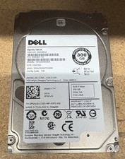  LOT OF 5 GENUINE DELL 300GB SAS 10K 2.5" 6GBPS HDD / PGHJG