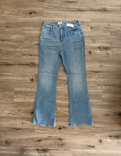 Pilcro Anthropologie Curvy Icon Bootcut Jeans Women  s Size 30 Blue Denim NWT