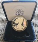 2008 W Proof American Silver Eagle Dollar, One Ounce Proof $1 Coin, Box & COA