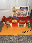 Vintage Fisher-Price Little People Main Street 1986 Playset
