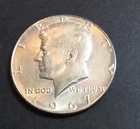 1967 P Kennedy Half Dollar 40% Silver, Nice AU Condition  (GL#7)