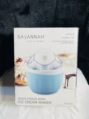 Savannah Ice Cream Maker Brand New