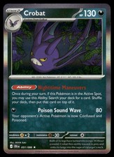Crobat 051/086 - Chaos Rising - Holo Rare NM