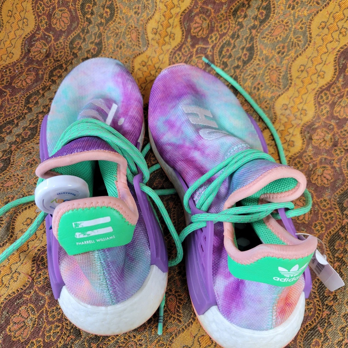 Pharrell x Tennis Hu Holi \'Chalk Coral\' Adidas Pharrell Williams Hu Adidas Pharrell X Tennis Hu Holi  main image 2