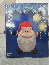 Puerto RICO 4FT Chubby SANTA CLAUS Inflatable NIB New