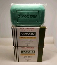 2 SIVODERM ANTIB Face  Body  Soap Purifie Skin 100g 3.53oz