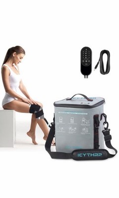 ICYTHRP IC07 Cold Therapy System 12-Quart w/ Knee Wrap, Timer, Portable
