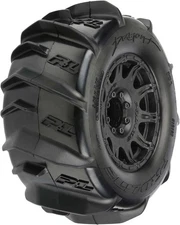 Pro-line Racing Dumont 3.8 Paddle MTD on Raid Blk 17mm F/R PRO1019210 RC Tire