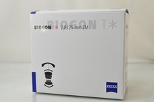 [NEW]Carl Zeiss Biogon T* 25mm F/2.8 ZM Lens Black Leica M Mount #6436