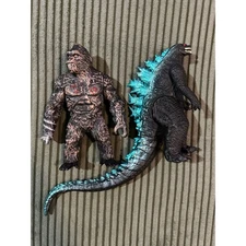 Godzilla vs King Kong Action Figure Toy Set Kids Battle Monster Toys