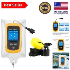 Fish Finder cablato per misurazione accurata della posizione e della profondità dei pesci - portata 328 piedi