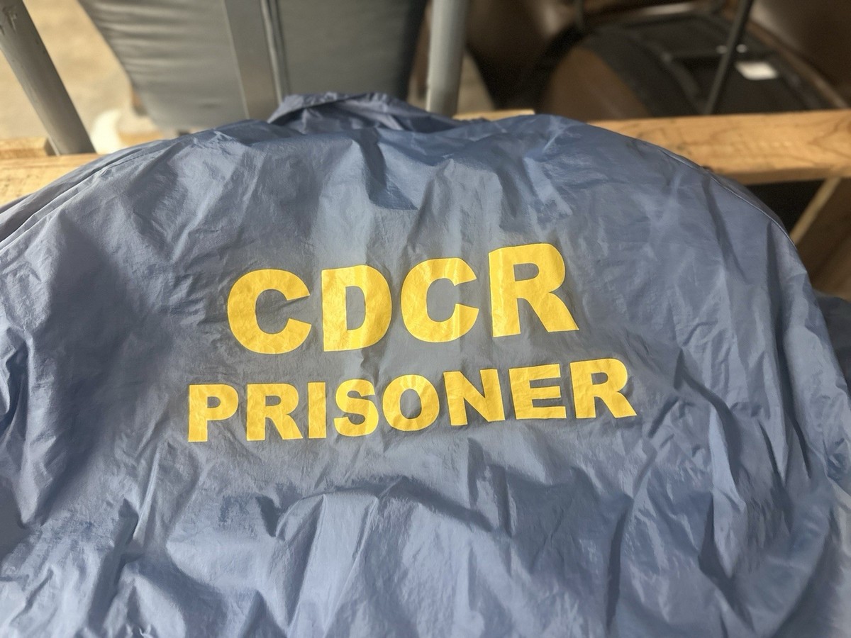 CDCR Prison Jacket SMALL- 5X California State Prisoner Inmate