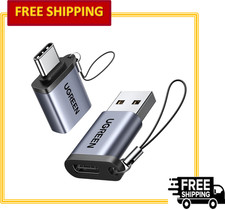 UGREEN USB to USB C Adapter USB C to USB Adapter Combo 2-Pack, 10 Gbps