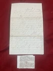 1864 Battle with Rebels Atlanta Georgia Sharpshooters Leg Amputation Letter