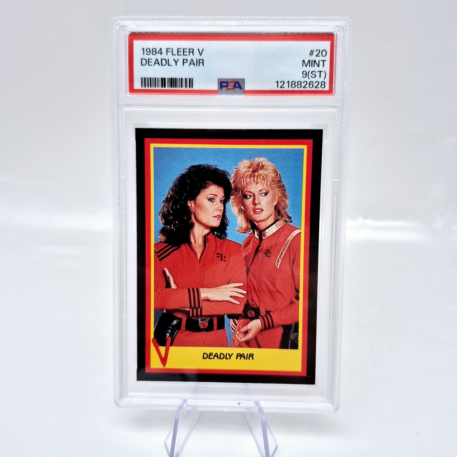 1984 Fleer V #20 Deadly Pair PSA 9 (ST) Pop 1 None Higher 