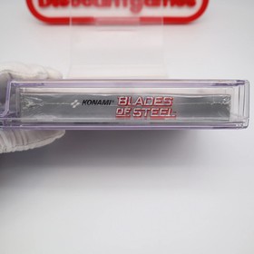 NES Nintendo BLADES OF STEEL - CLASSIC SERIES! CGC GRADED 7.5 A! NEW & Sealed! 