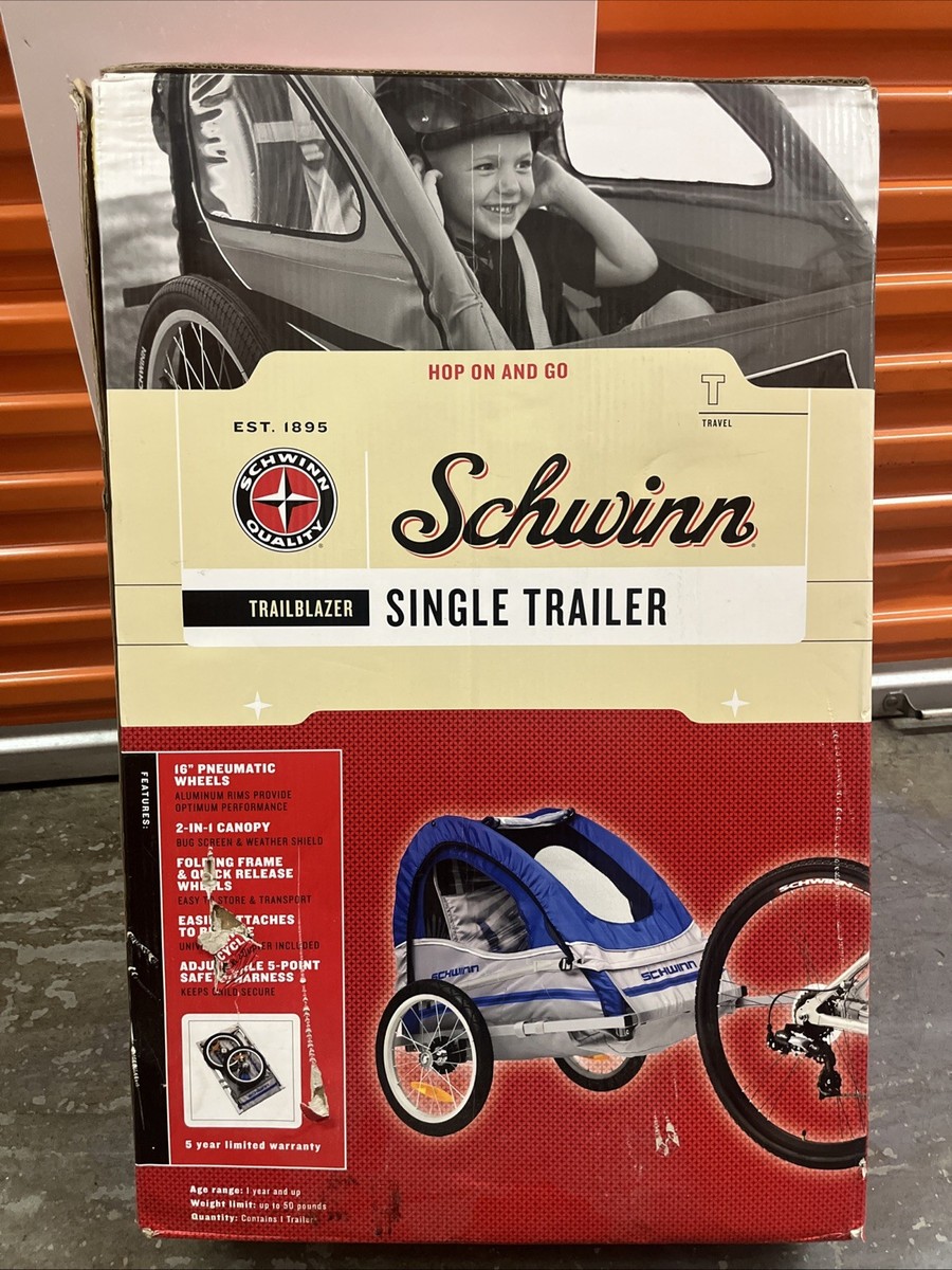 schwinn trailblazer bicycle trailer Schwinn Trailblazer Single Trailer