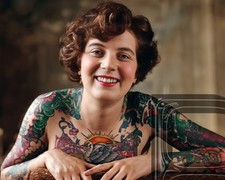 Vintage, Tattoo Art photography 11 x 14" Photo Print