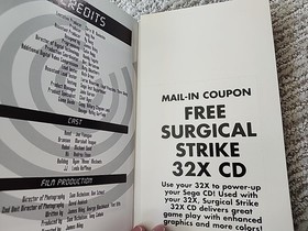 Surgical Strike (Sega CD, 1995) CIB W/reg Card Tested Authentic GREAT SHAPE!