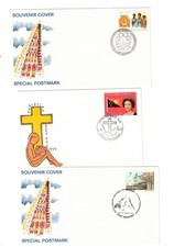 PAPUA NEW GUINEA 1977 Souvenir Covers,cds LAE & MORESBY (3 Covers)