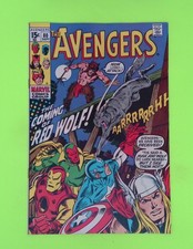 Avengers #80 Vol. 1 1970 Marvel Comics 1st App High Grade Comic Book W121-210