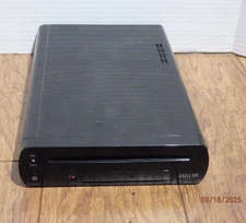 Nintendo Wii U WUP-101(02) Black 32GB Console Only For Parts Only