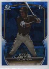 2023 Bowman Chrome Draft Sapphire Edition Dillon Head #BDC-7 01nw