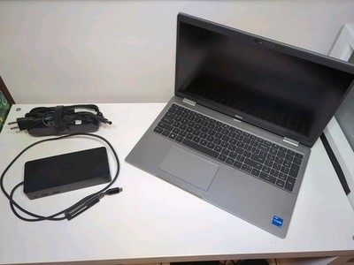 Dell Precision 3560 i5-1145G7 8GB RAM 256GB SSD Win 11 Pro W/ Dock Nvidia T500 